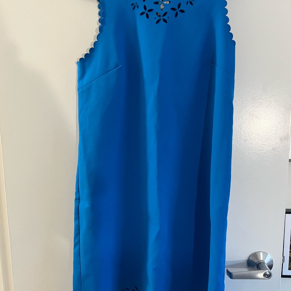 Blue Sleeveless Dress